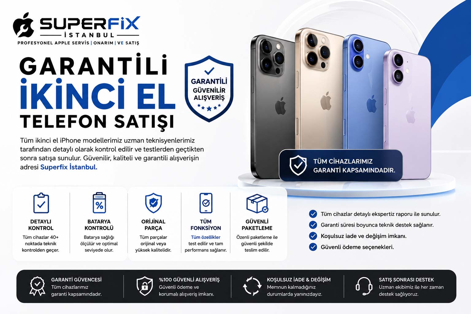 Garantili İkinci El Telefon Satışı
