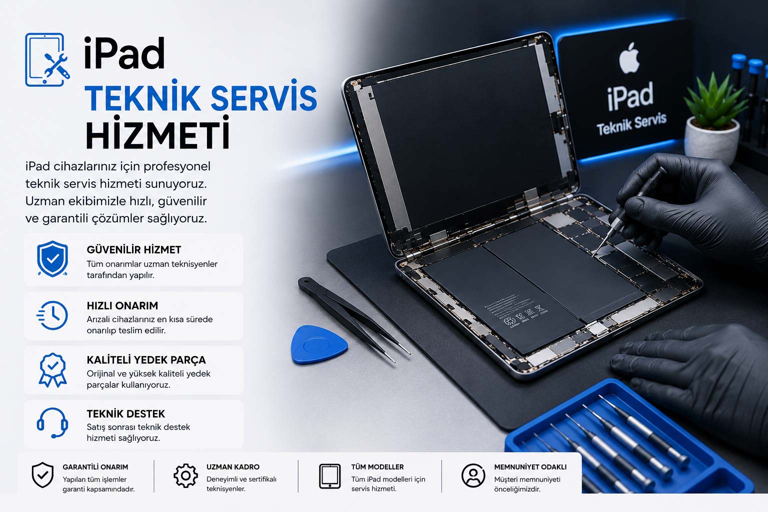 iPad Teknik Servis Hizmeti