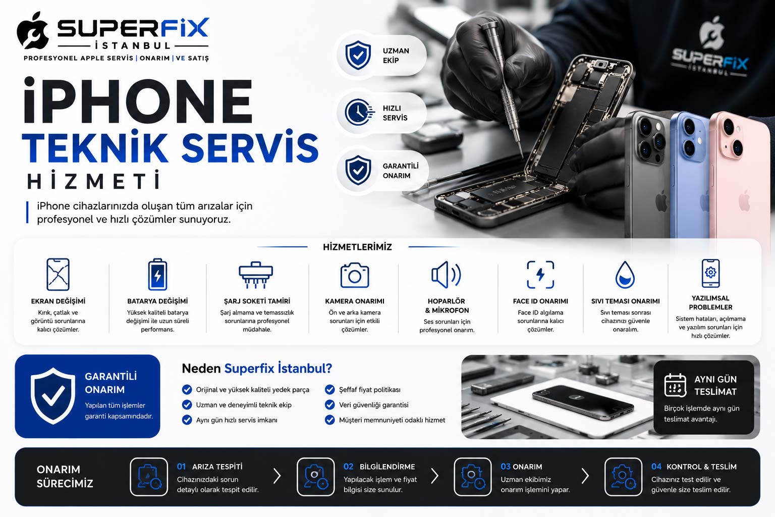 iPhone Teknik Servis Hizmeti